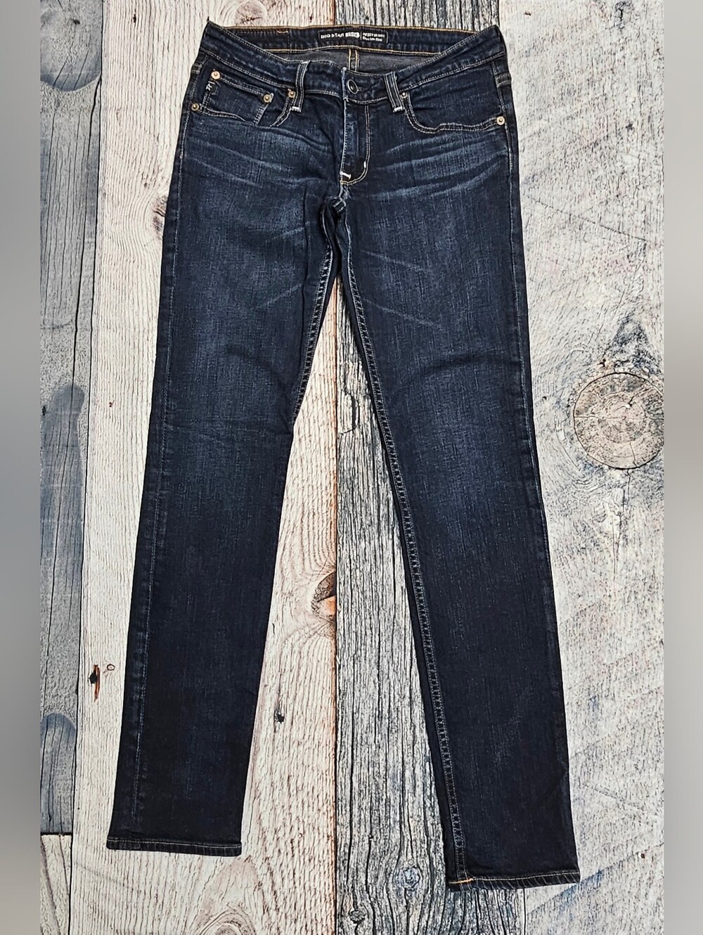 Big Star Sweet Skinny Ultra Low Fit Jeans Women’s Size 29R Blue Denim